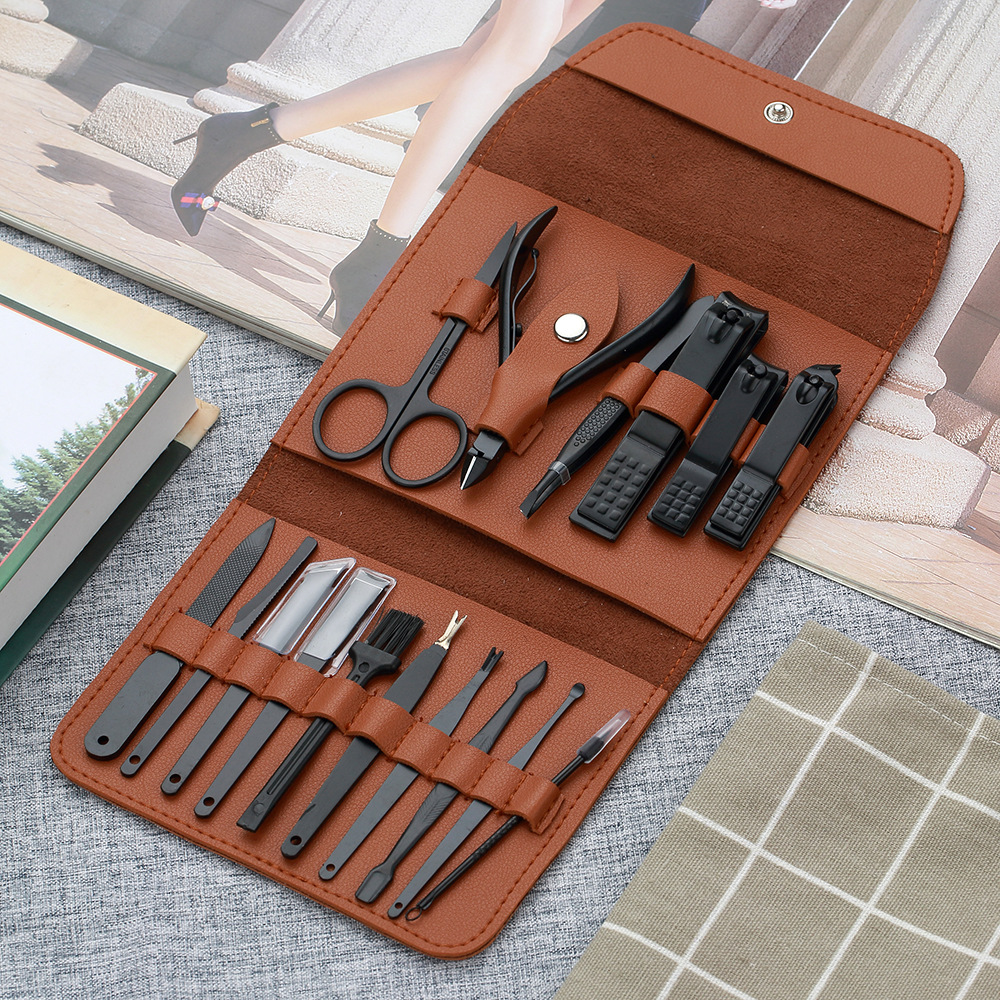 Kit D’accessoires De Manucure Professionnel 16 En 1